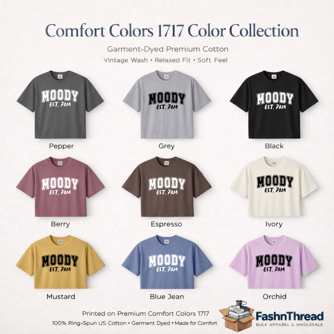 Moody Est 7AM Funny Graphic Tee
