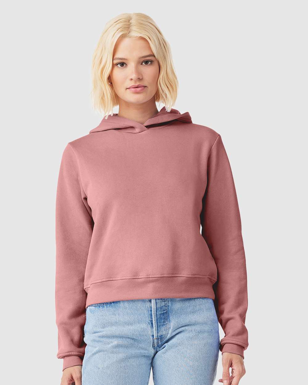 Women’s Classic Mid-Length Pullover Hoodie Sweatshirt