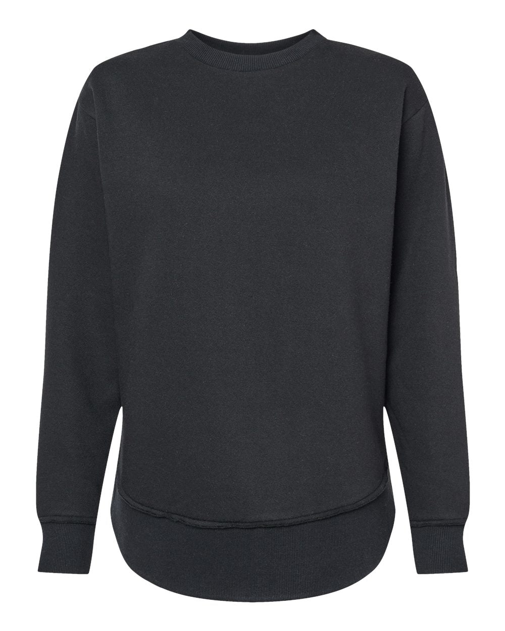 Womens Relaxed Fleece Crewneck Sweatshirt