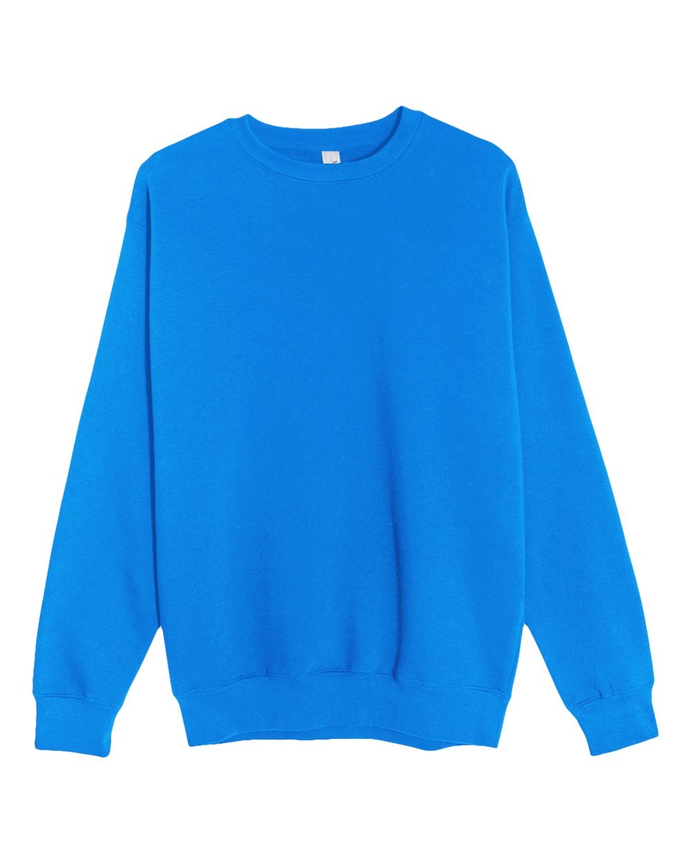 Soft Cotton Blend Crewneck Sweatshirt Unisex Fit