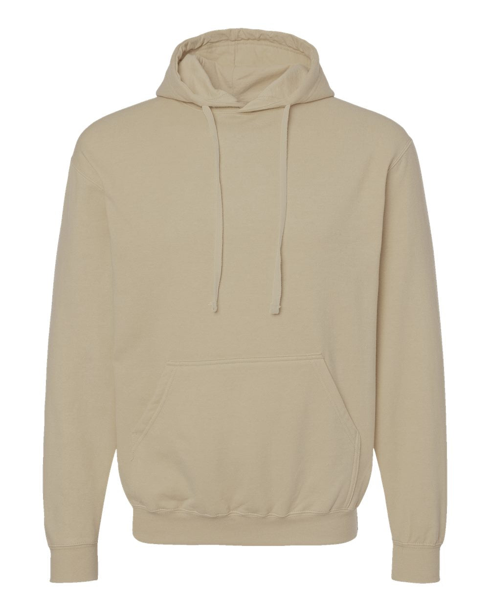 Midweight Cotton-Face Pullover Hoodie with Jersey-Lined Hood