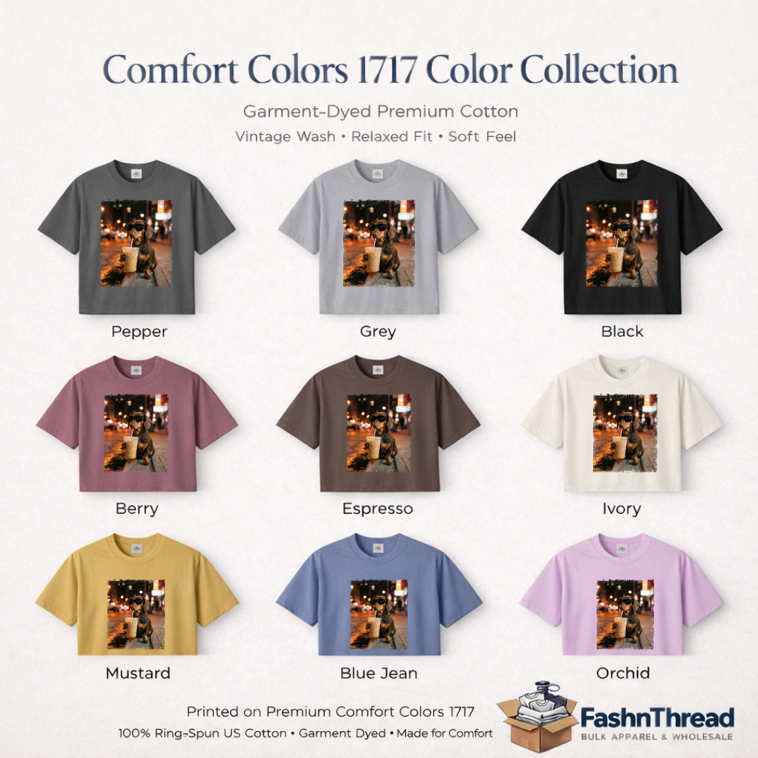 Cute Dachshund Coffee Lover Vintage Style Graphic Tee