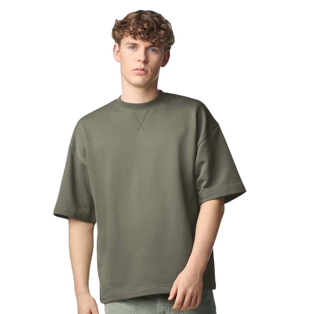 Unisex Oversized French Terry Crew Sweatshirt