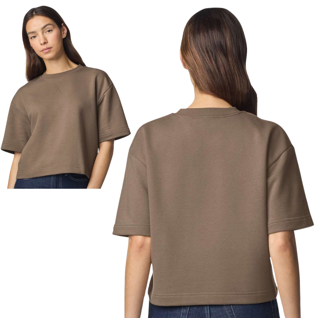 Women’s Oversized French Terry Mid Length Top