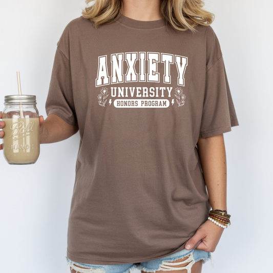 Anxiety University Honors Program Graphic Tee