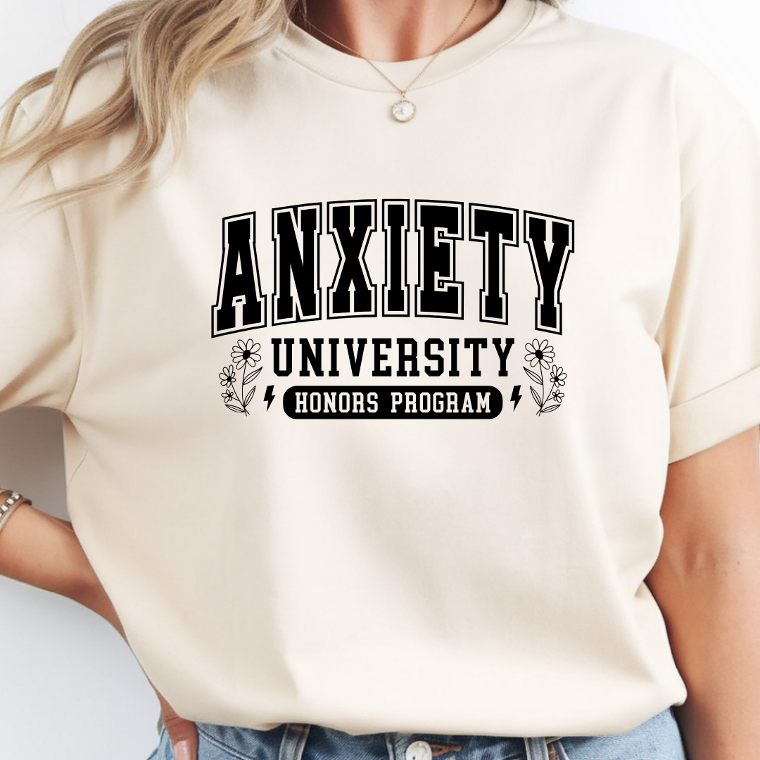 Anxiety University Honors Program Graphic Tee
