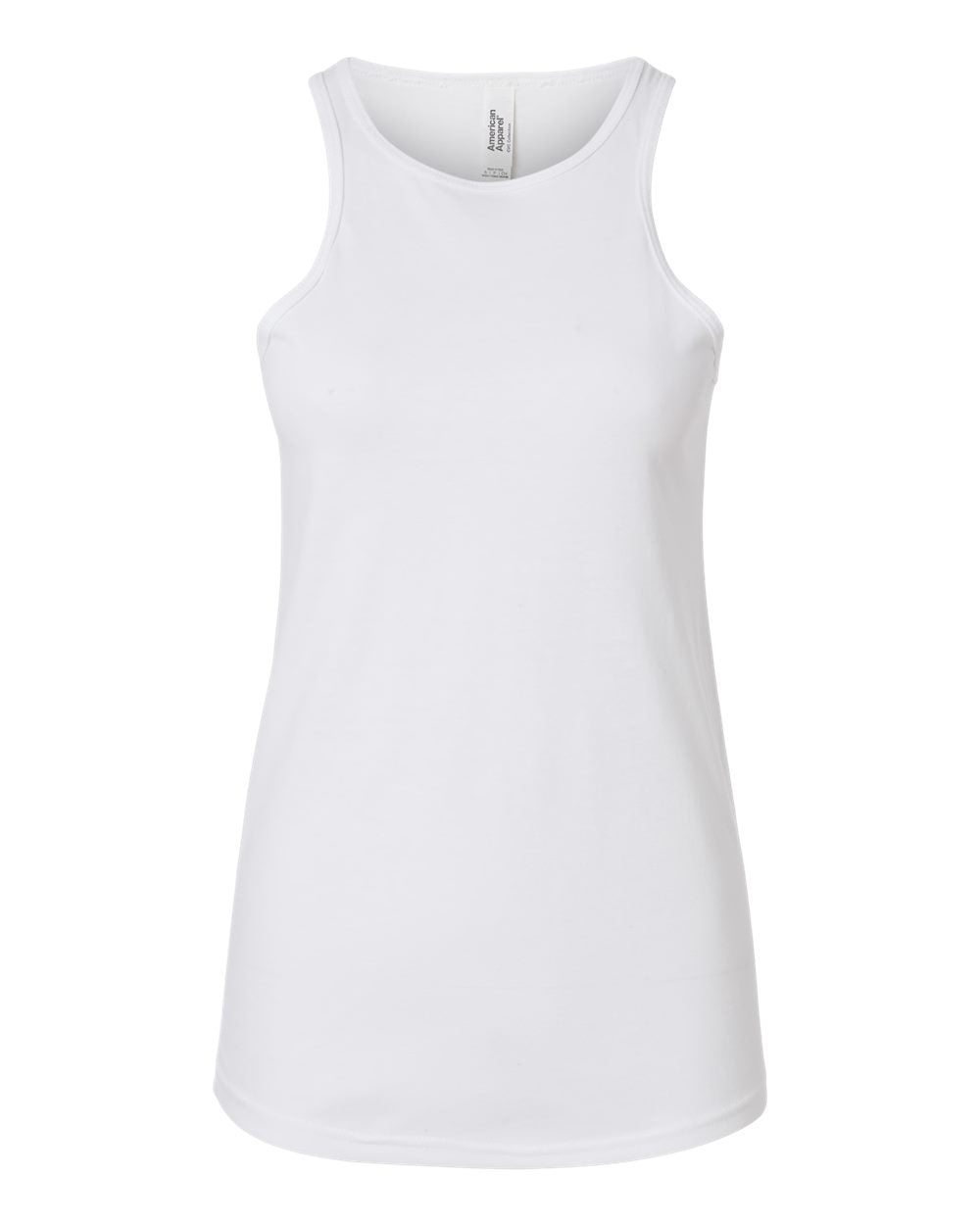 Womens CVC Tank Soft Cotton Blend Fitted