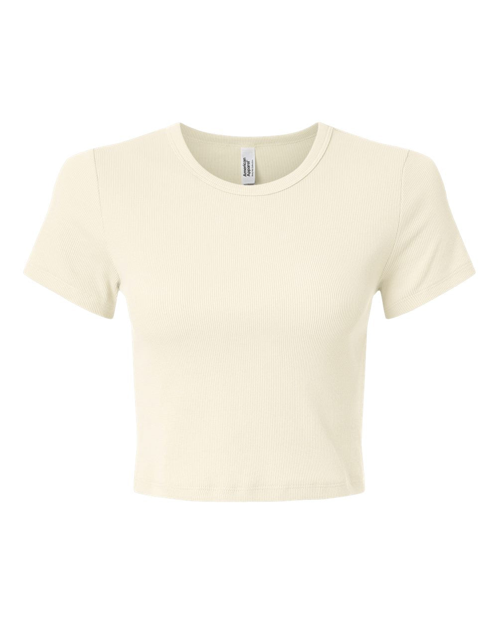 Women’s Baby Rib Cropped Stretch Tee