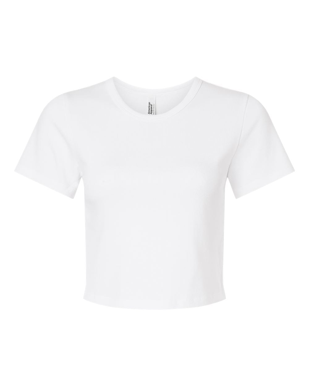Women’s Baby Rib Cropped Stretch Tee