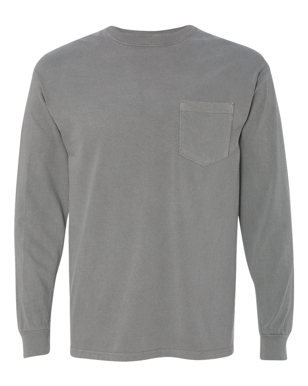 Premium Heavyweight Long Sleeve Pocket Tee Unisex Fit