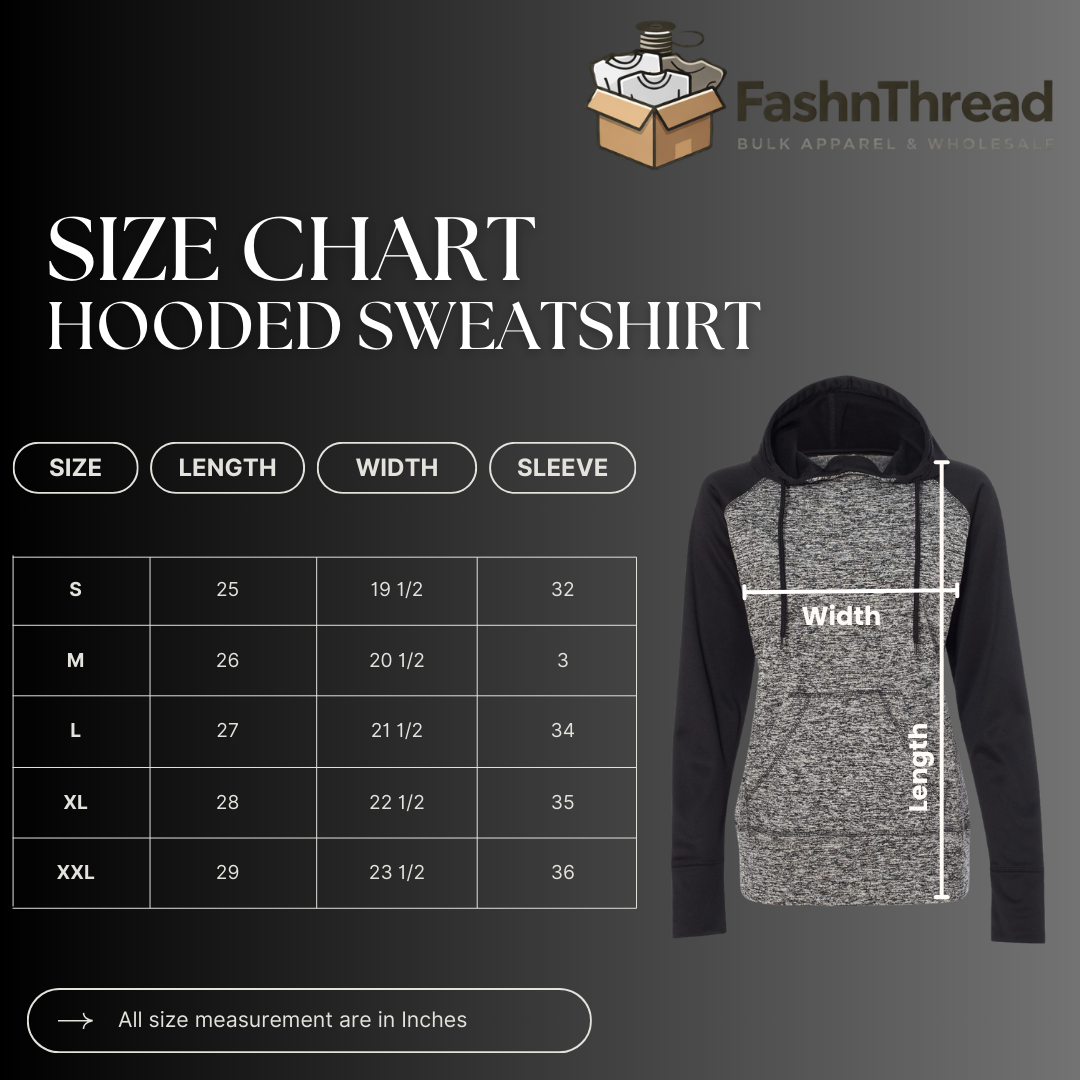 Women’s Colorblock Fleck Fleece Hoodie with Thumbholes