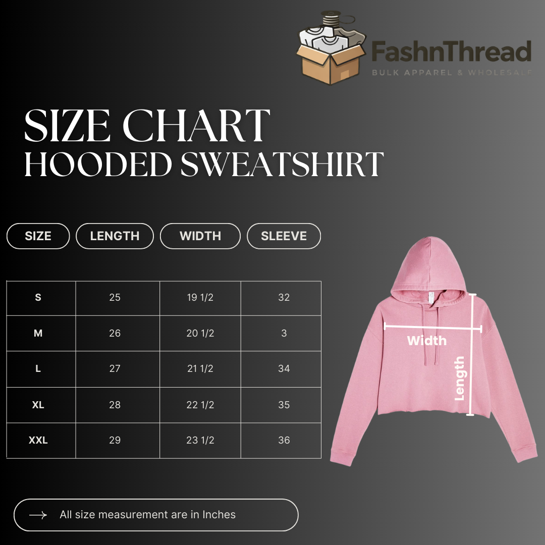 Womens Cropped Fleece Hooded Sweatshirt