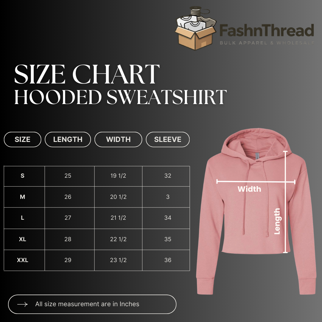 Women’s Sueded Raw Edge Cropped Fleece Hoodie