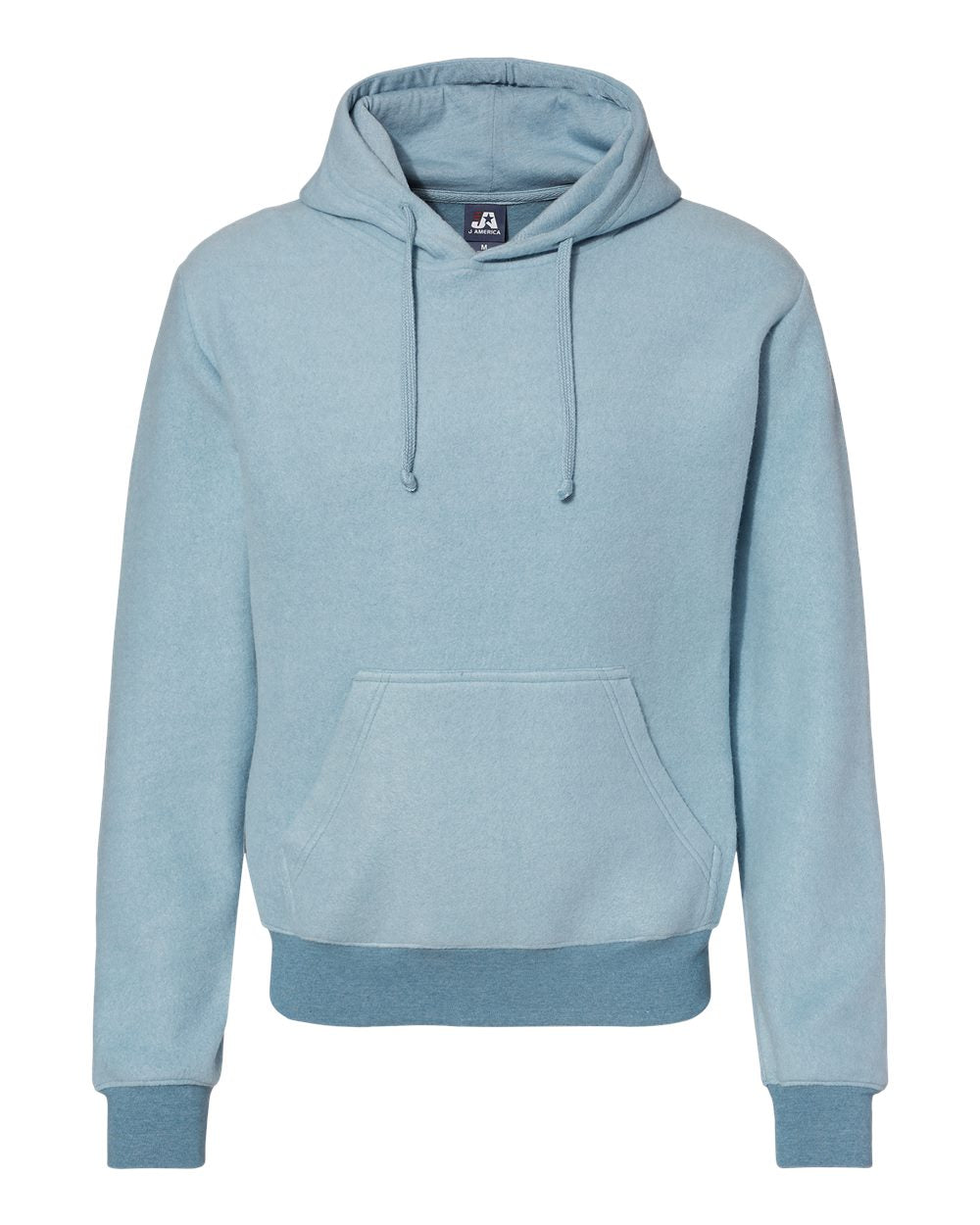 Men’s Inside-Out Fleece Hoodie with Contrast Rib Trim