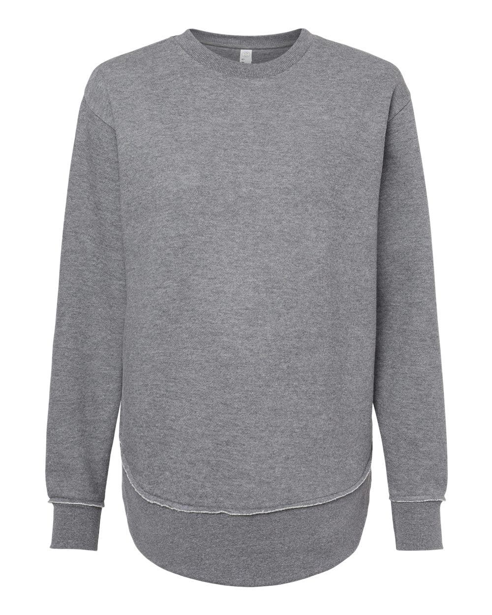 Womens Relaxed Fleece Crewneck Sweatshirt