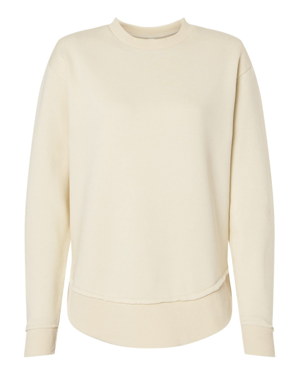 Womens Relaxed Fleece Crewneck Sweatshirt