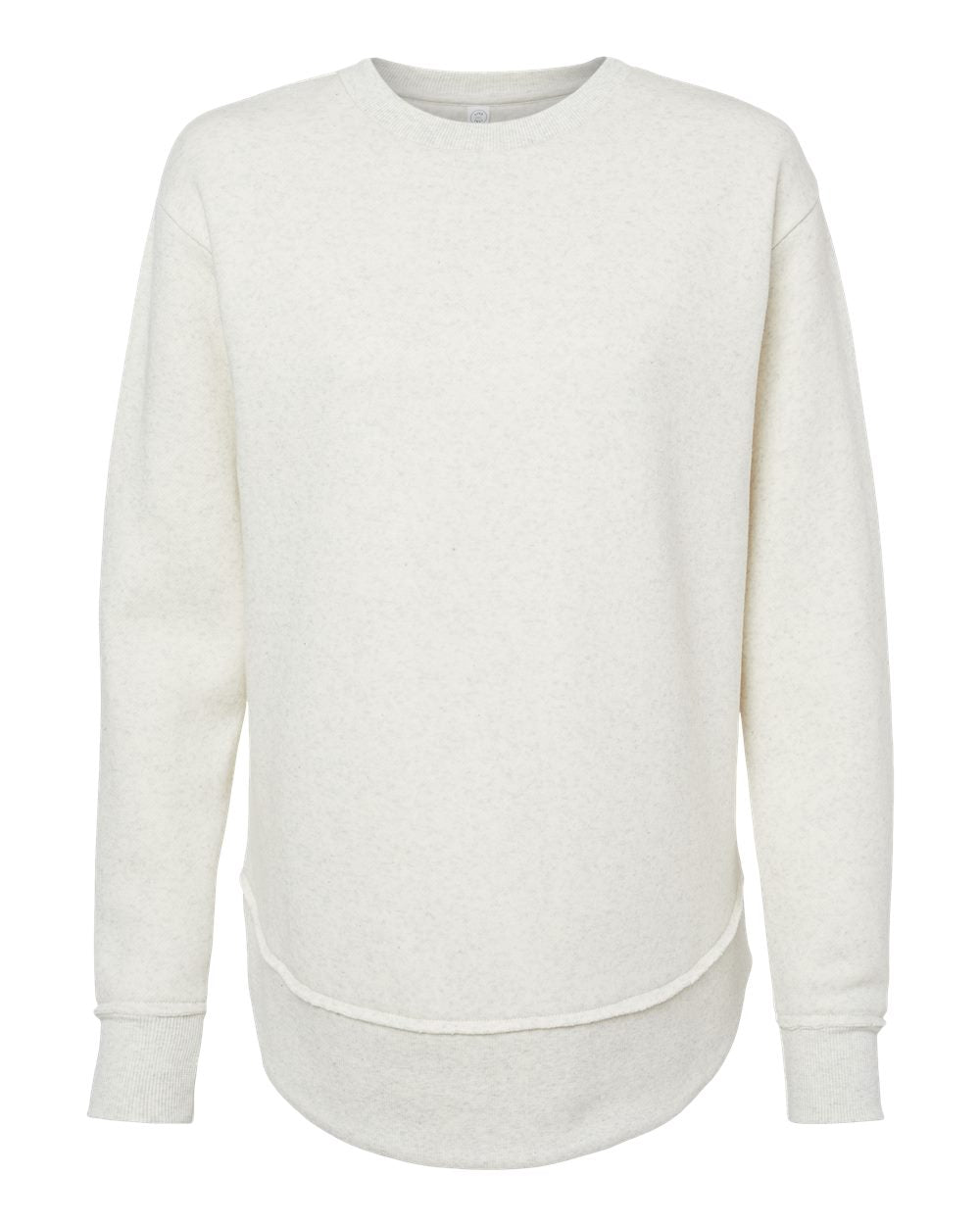 Womens Relaxed Fleece Crewneck Sweatshirt