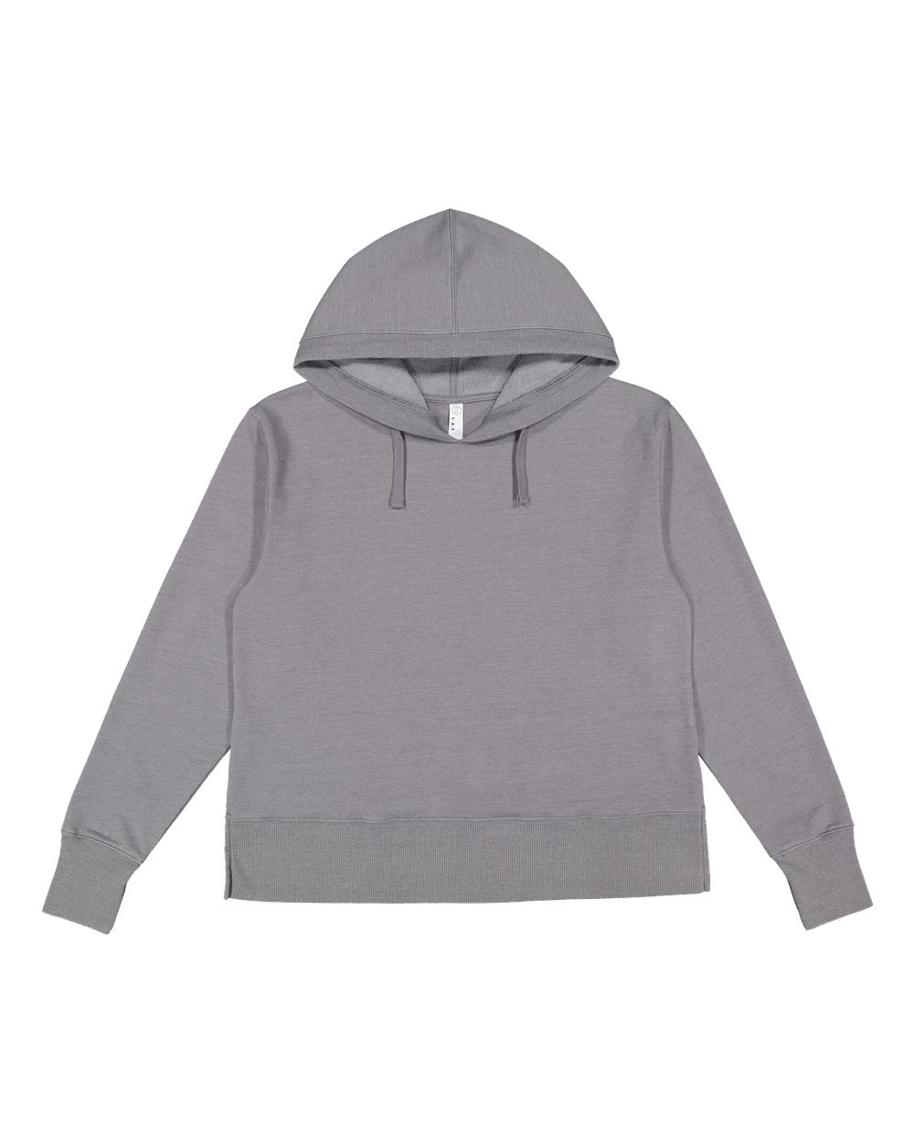 Women’s Vintage Wash Pullover Hoodie with Drop Tail Hem