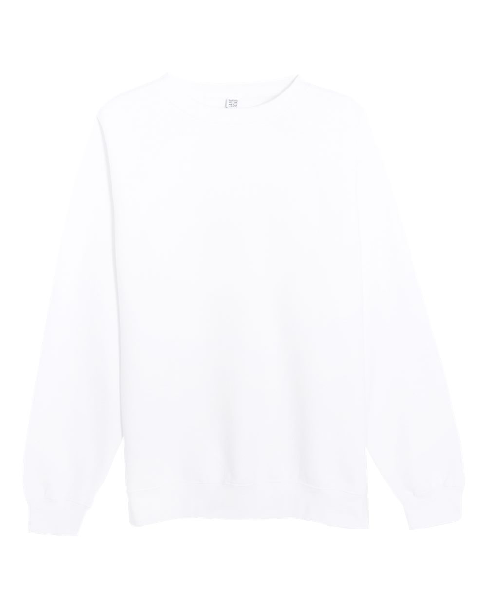 Soft Cotton Blend Crewneck Sweatshirt Unisex Fit