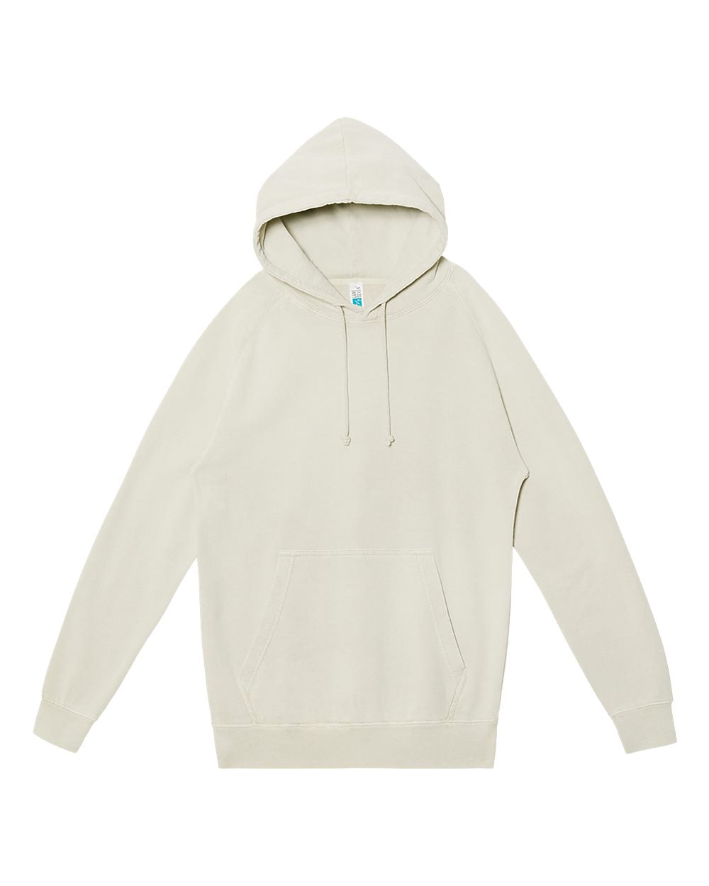 Vintage Washed Raglan Sleeve Hooded Sweatshirt