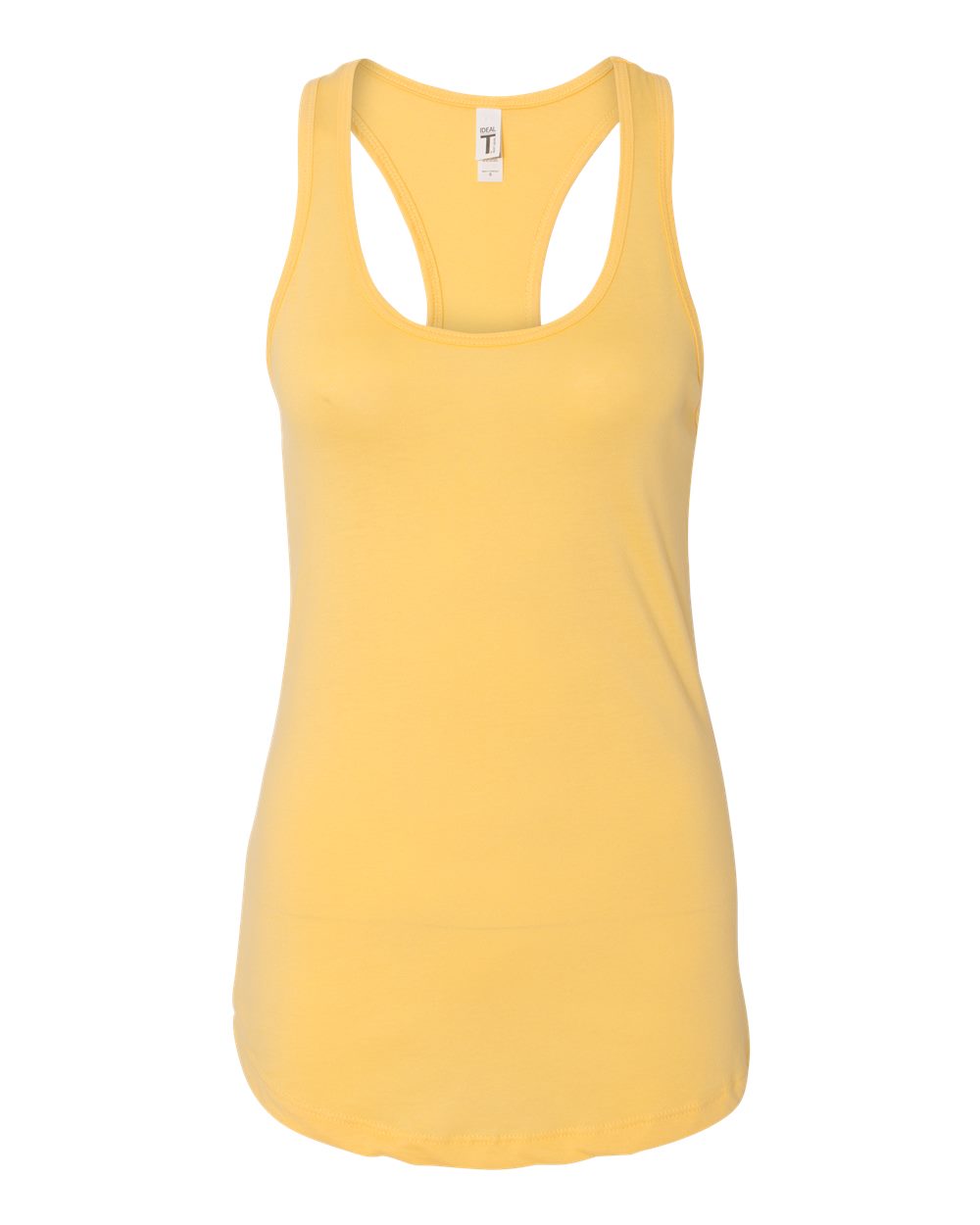 Womens Ideal Racerback Tank Soft Cotton Blend