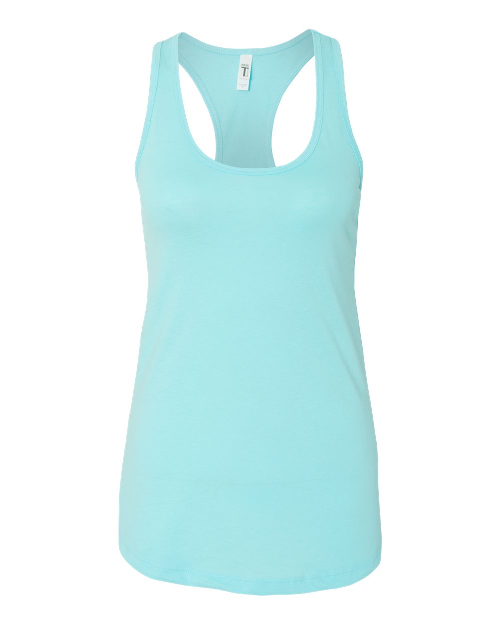 Womens Ideal Racerback Tank Soft Cotton Blend