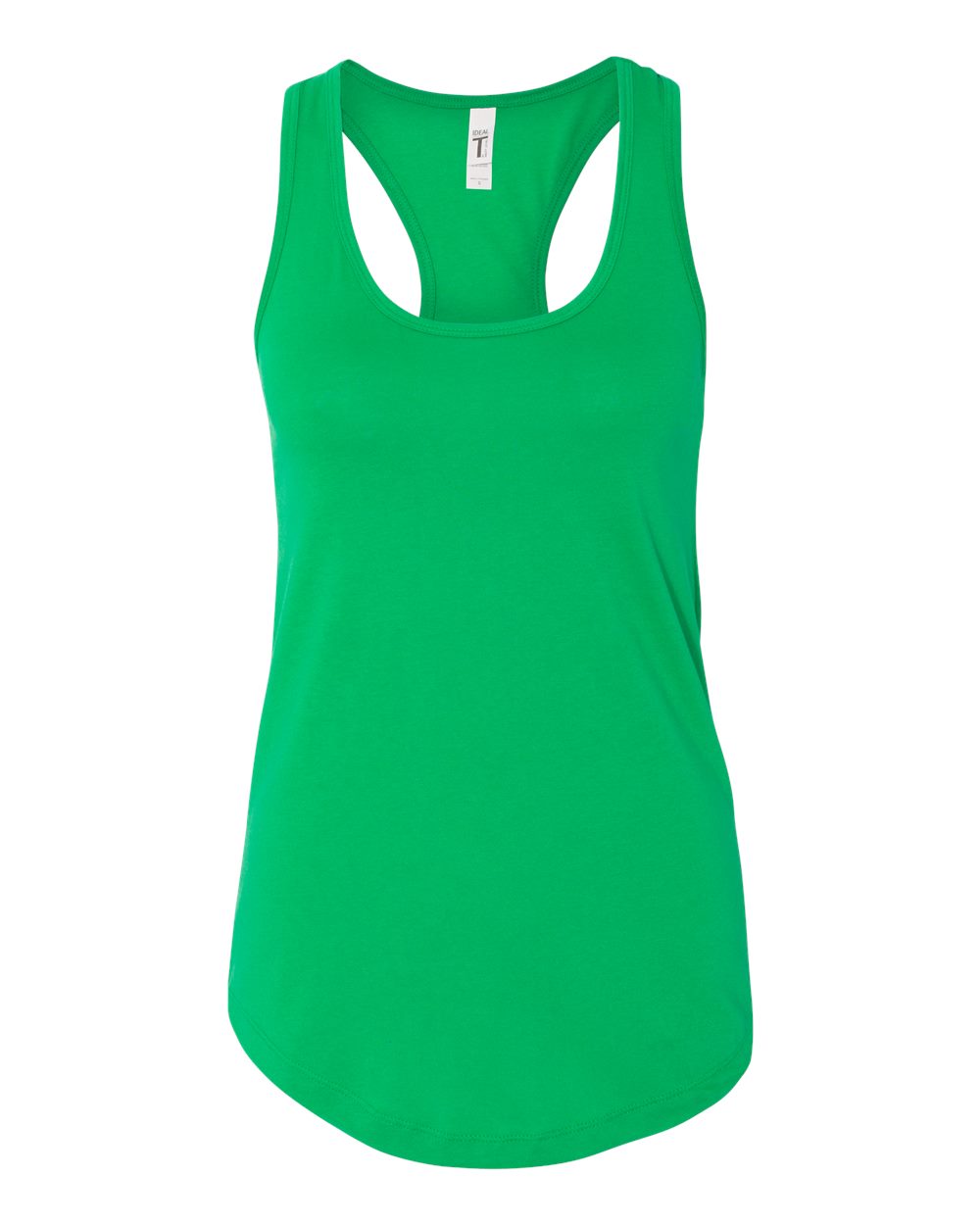 Womens Ideal Racerback Tank Soft Cotton Blend