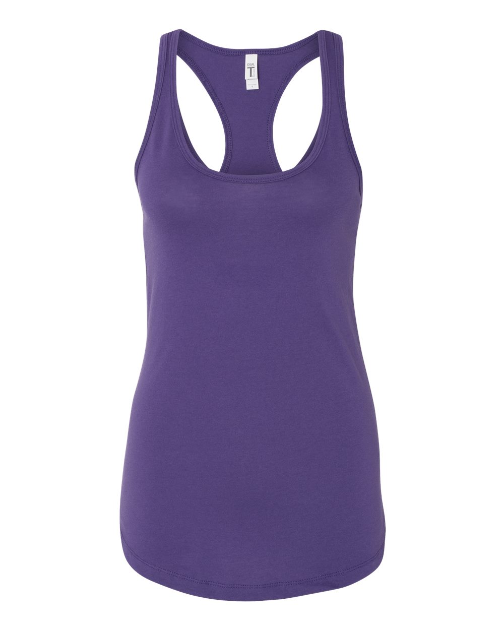 Womens Ideal Racerback Tank Soft Cotton Blend