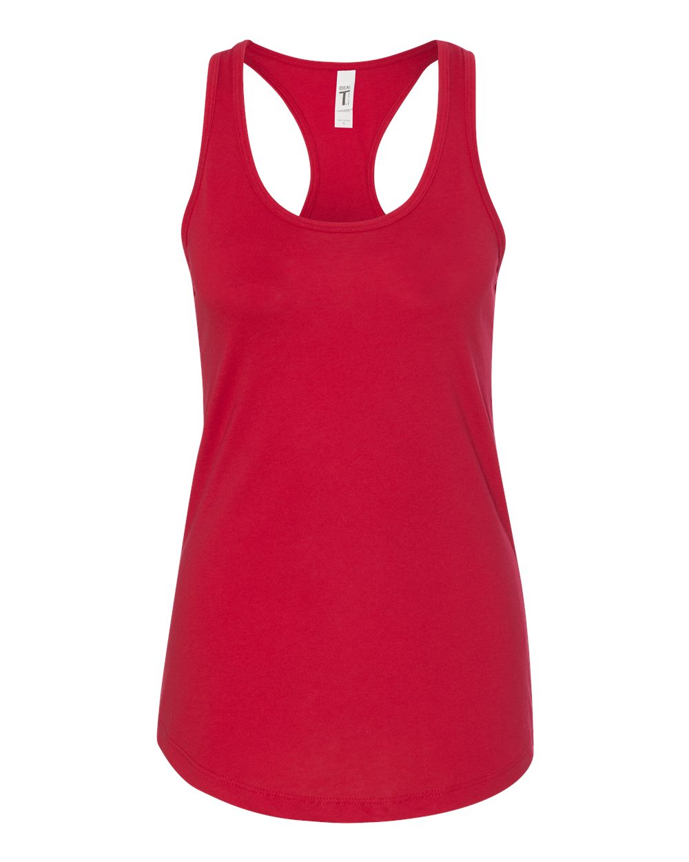 Womens Ideal Racerback Tank Soft Cotton Blend