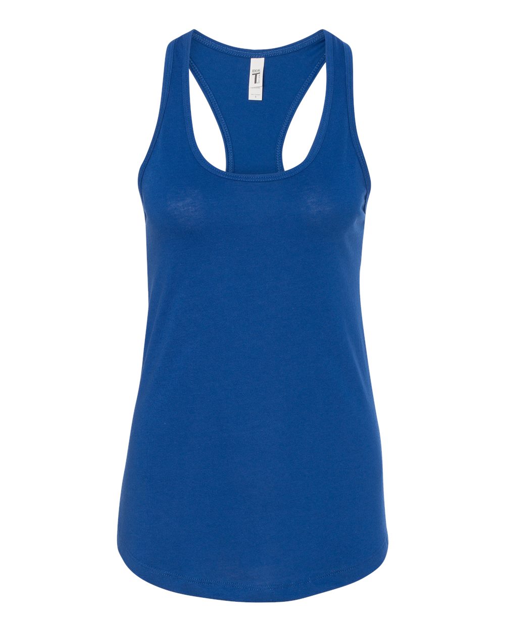 Womens Ideal Racerback Tank Soft Cotton Blend