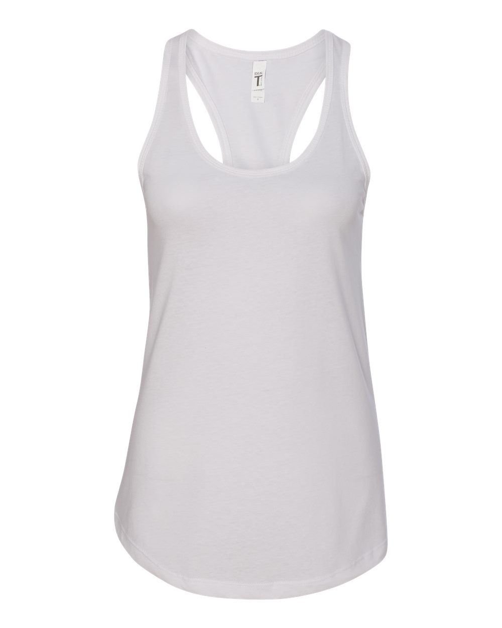 Womens Ideal Racerback Tank Soft Cotton Blend