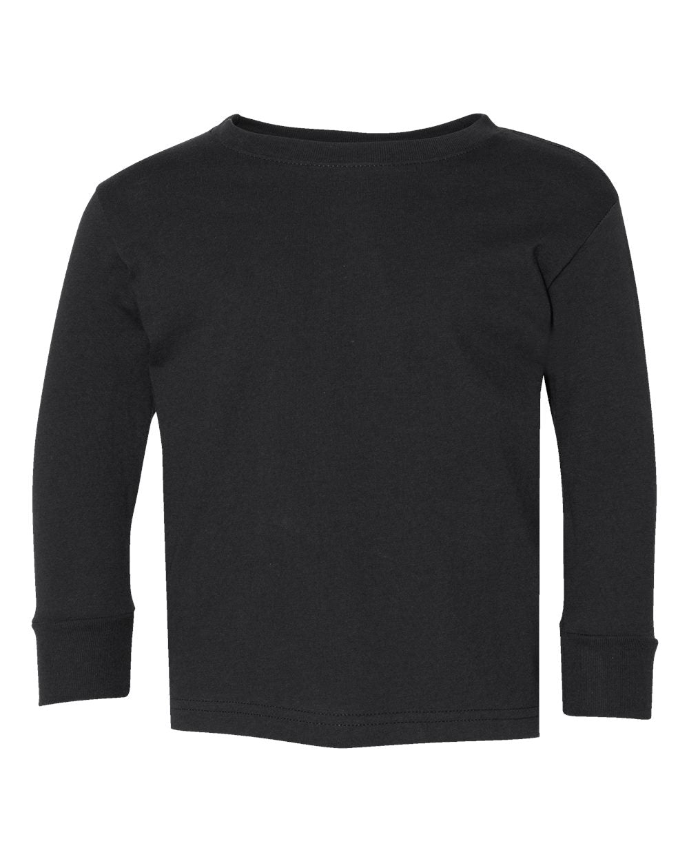 Toddler Fine Jersey Long Sleeve Cotton Tee Soft