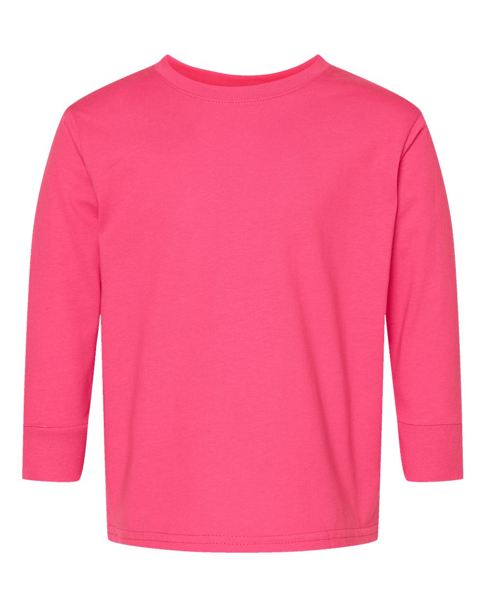 Toddler Fine Jersey Long Sleeve Cotton Tee Soft