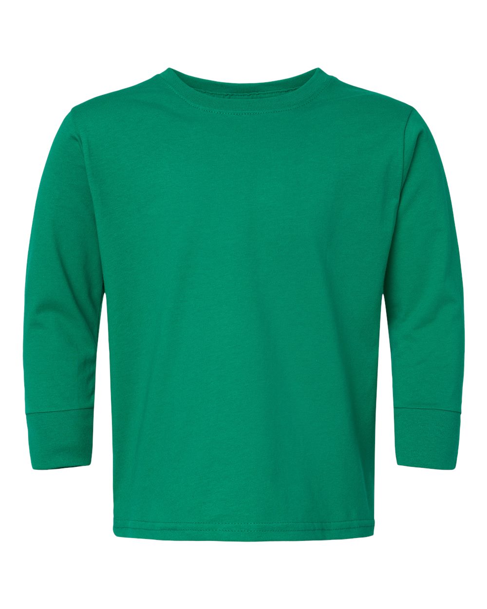 Toddler Fine Jersey Long Sleeve Cotton Tee Soft