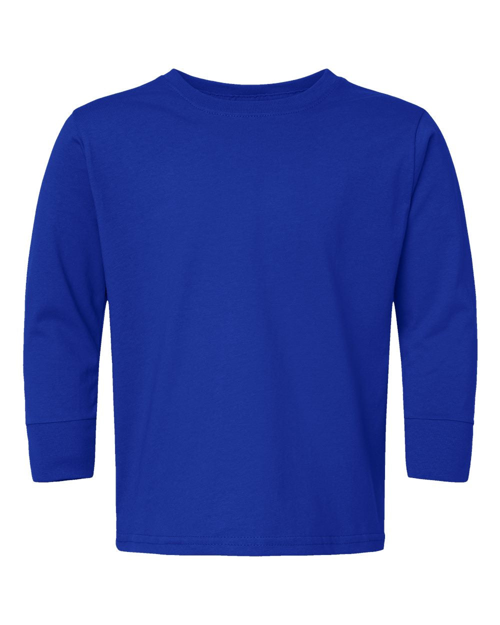 Toddler Fine Jersey Long Sleeve Cotton Tee Soft
