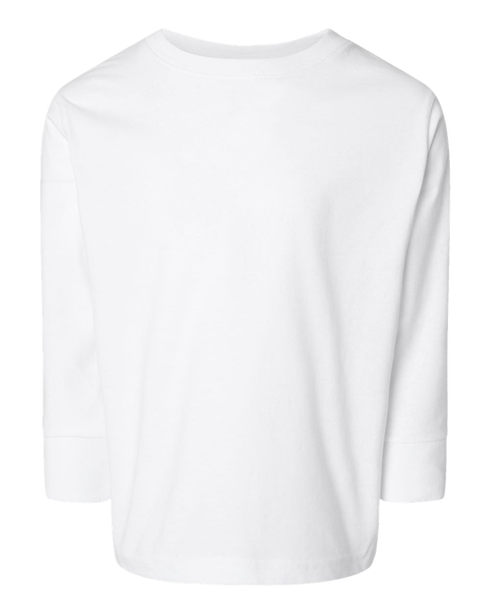 Toddler Fine Jersey Long Sleeve Cotton Tee Soft