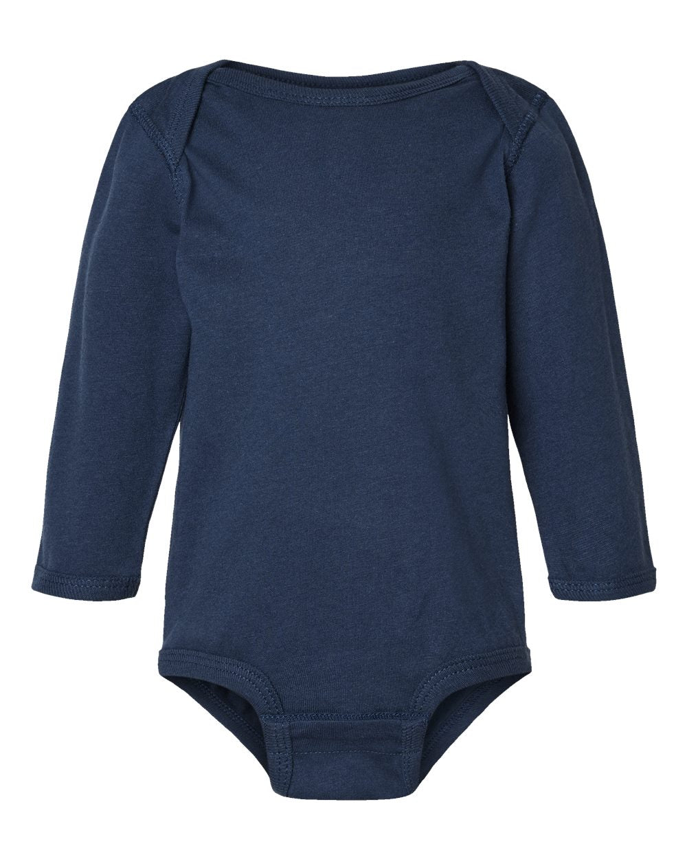 Baby Fine Jersey Long Sleeve Bodysuit Soft Fit