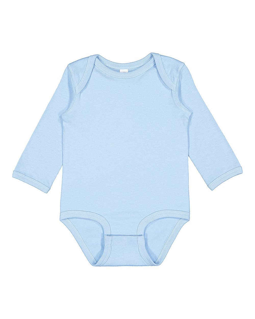 Baby Fine Jersey Long Sleeve Bodysuit Soft Fit