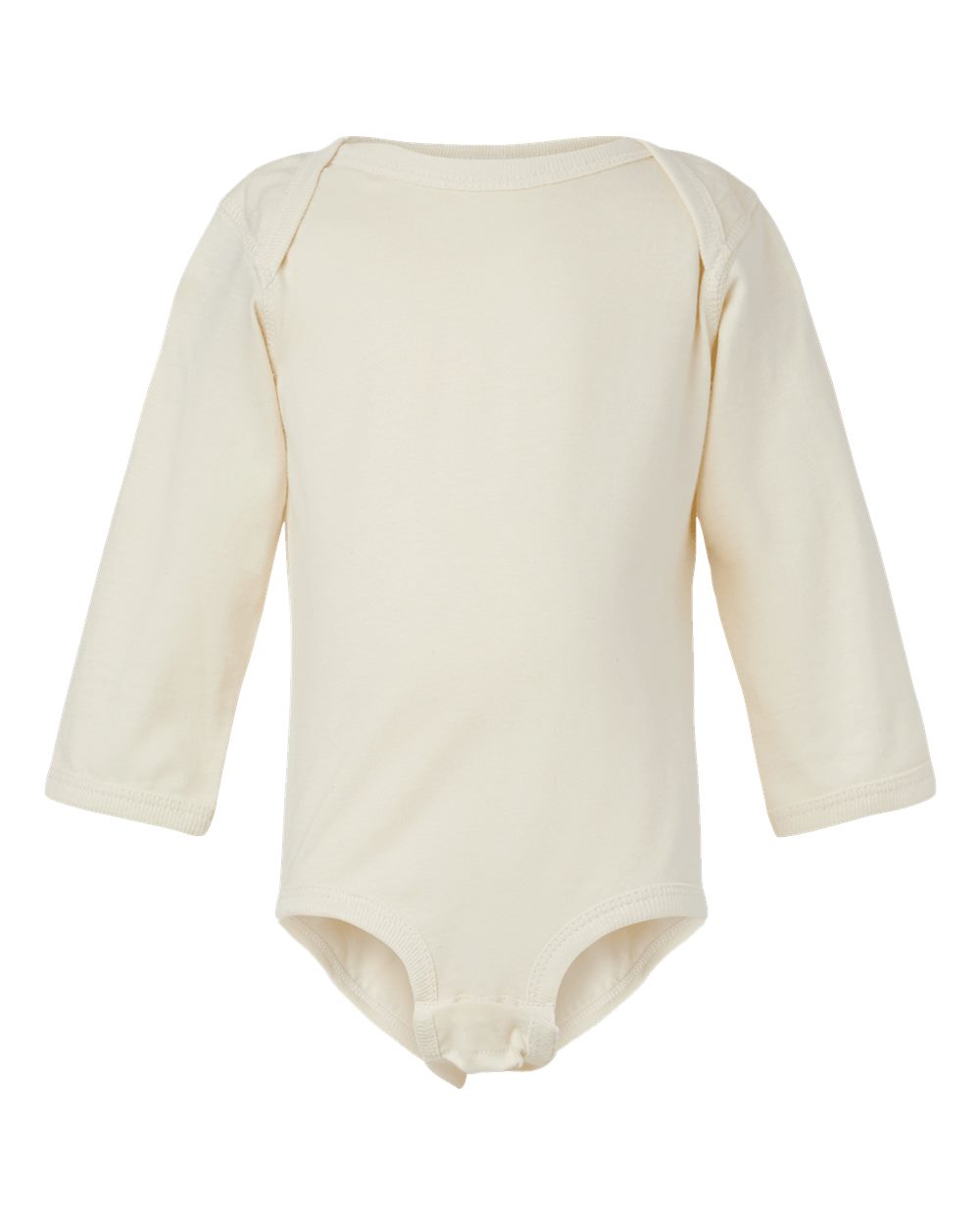 Baby Fine Jersey Long Sleeve Bodysuit Soft Fit