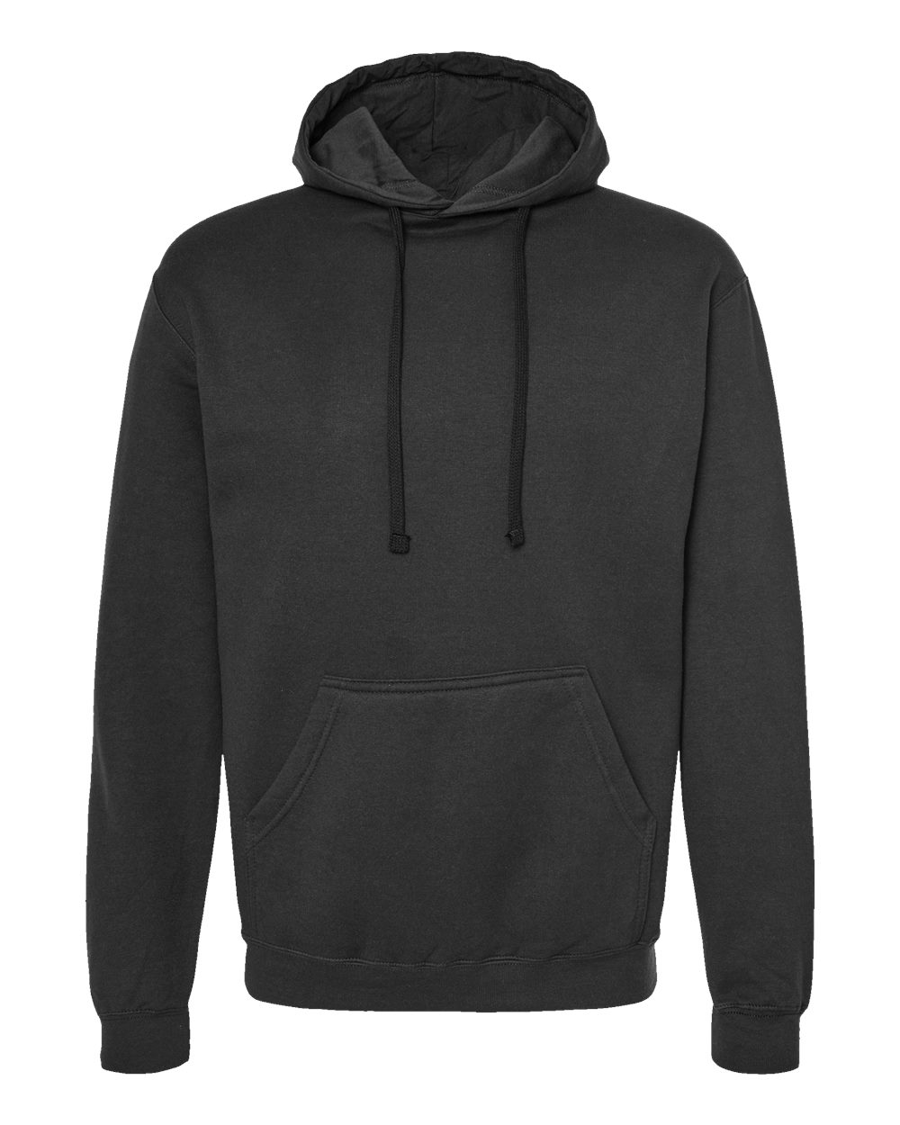 Midweight Cotton-Face Pullover Hoodie with Jersey-Lined Hood