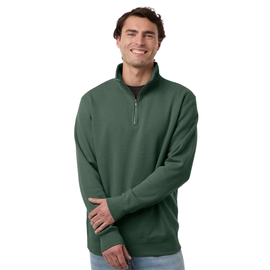 Premium 1/4 Zip Fleece Crew Pullover