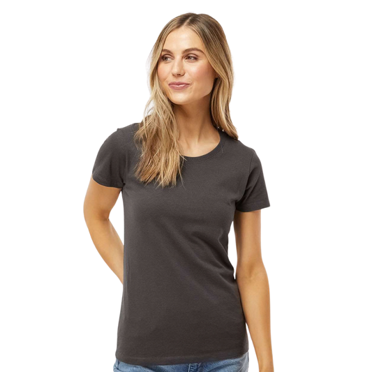 Womens Soft Touch Cotton T Shirt Fitted Style