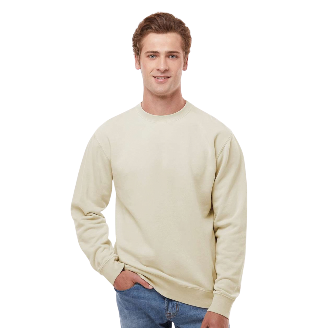 Vintage Wash Fleece Crewneck Pullover