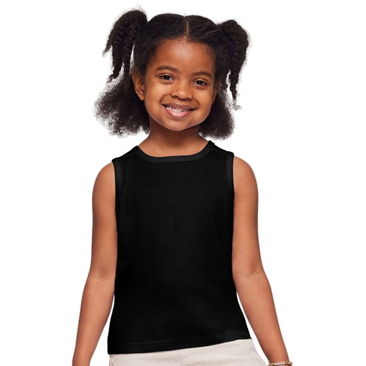 Toddler Lightweight Cotton Tank Fine Jersey Fit