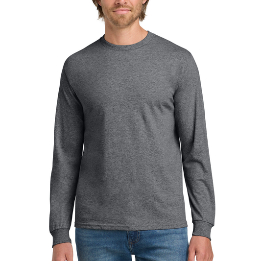 Heavy Cotton Long Sleeve Tee Unisex For Everyday